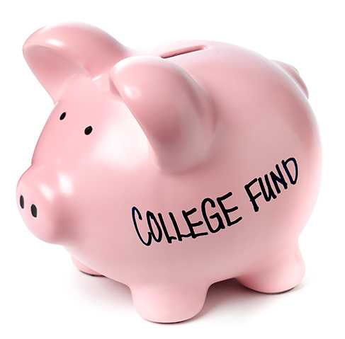 college fund piggy bank 