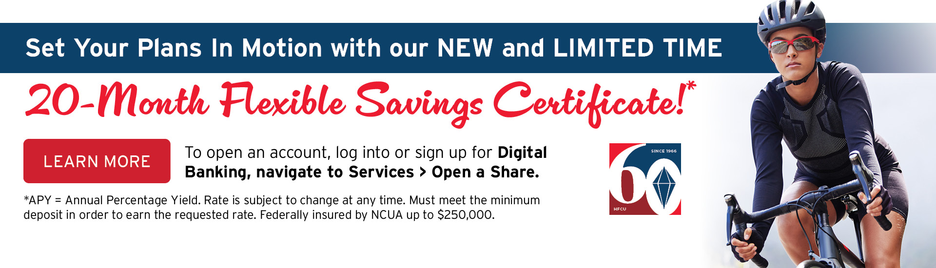 20 Month and Flex Savings Certificate