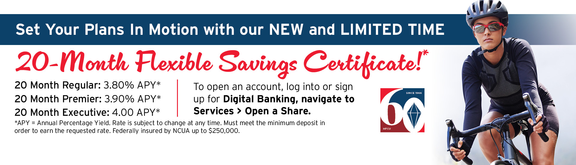 20 Month and Flex Savings Certificate