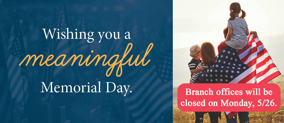 Happy Memorial Day!