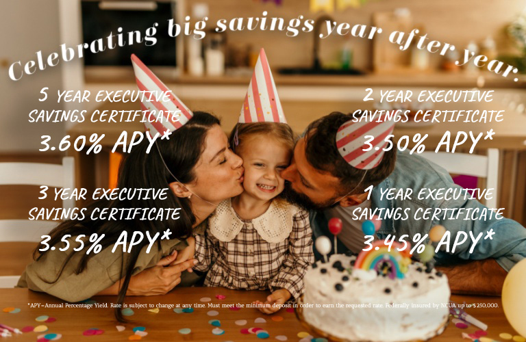 Celebrating big savings year after year.