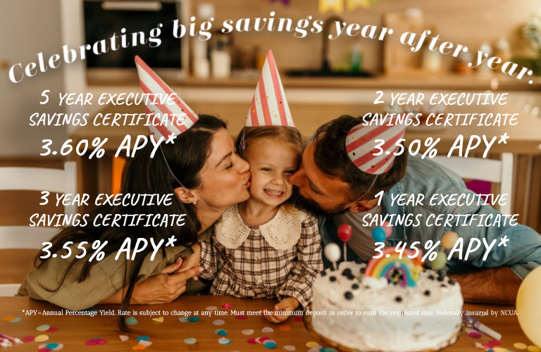 Celebrating big savings year after year.
