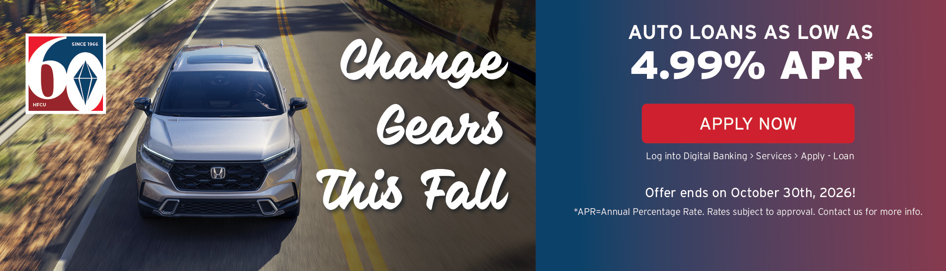 Fall Vehicle Promotion
